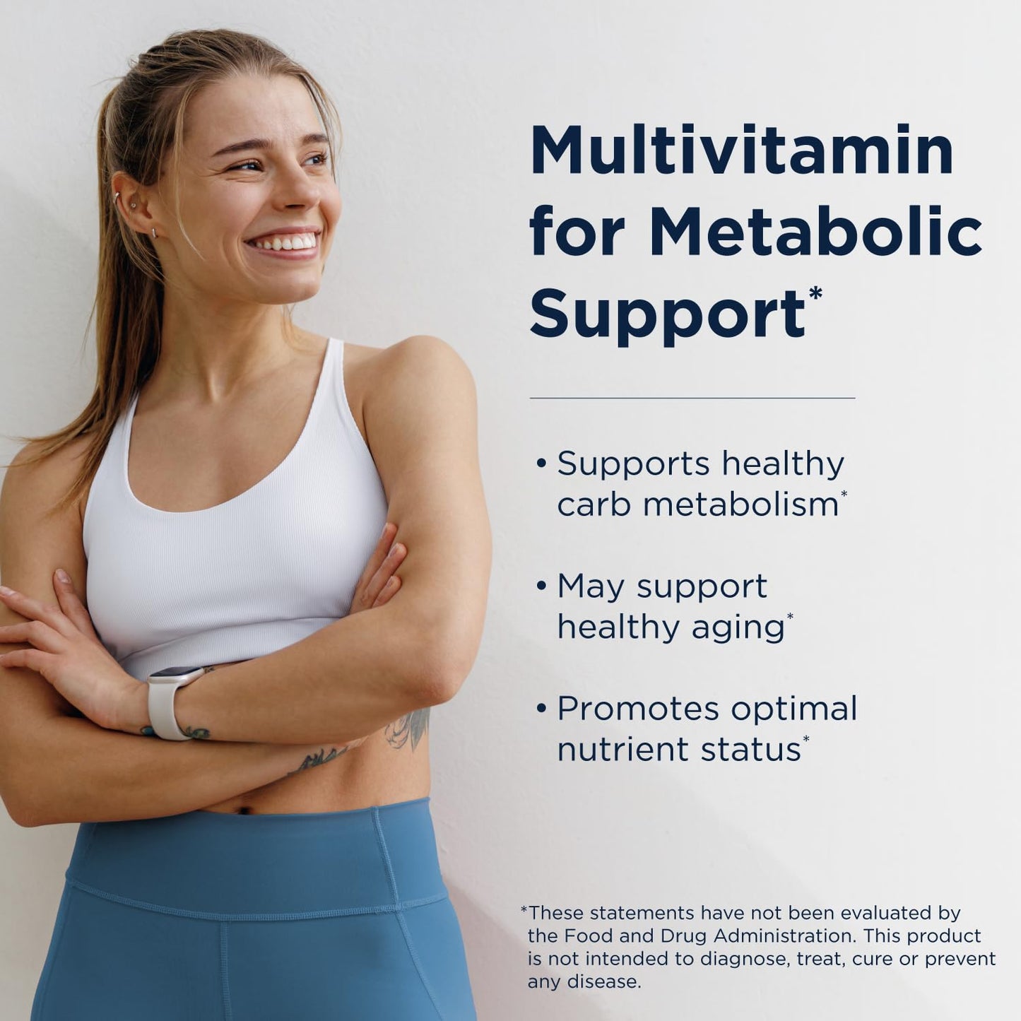 Designs for Health Metabolic Synergy - Multivitamin and Mineral Supplement with Chromium, Zinc, Selenium, R-Lipoic Acid, Vitamins + More (360 Capsules)