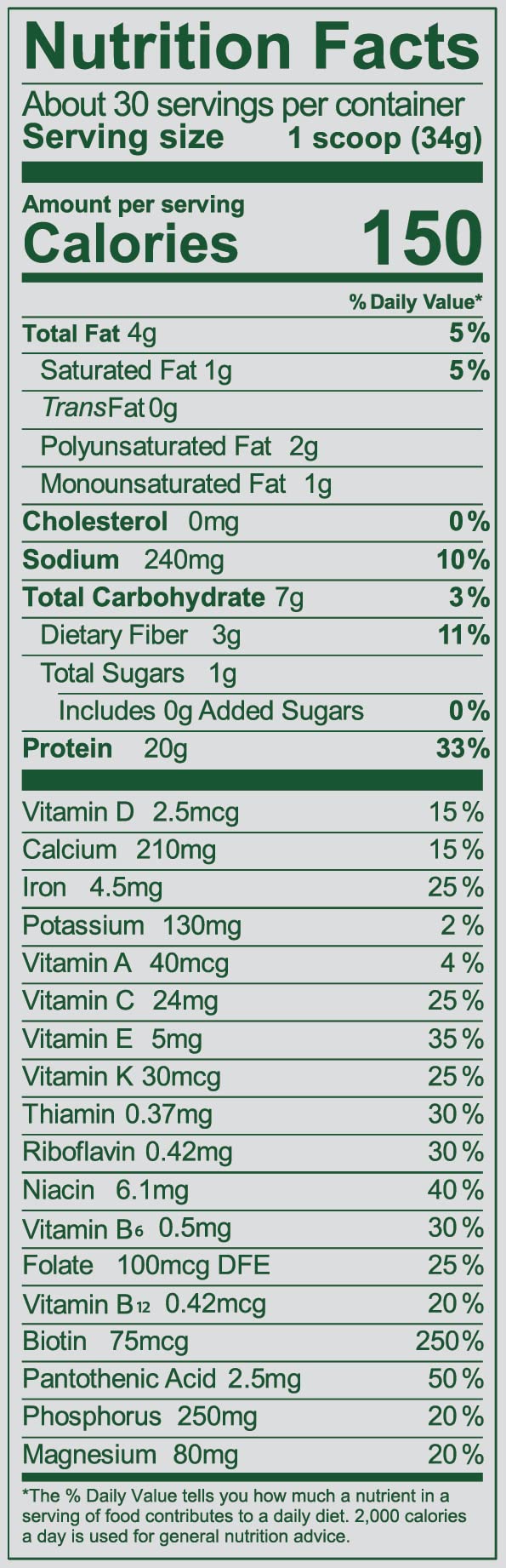 Vega Essentials Protein – Vanilla, Vegan, Superfoods, 2.3 lbs