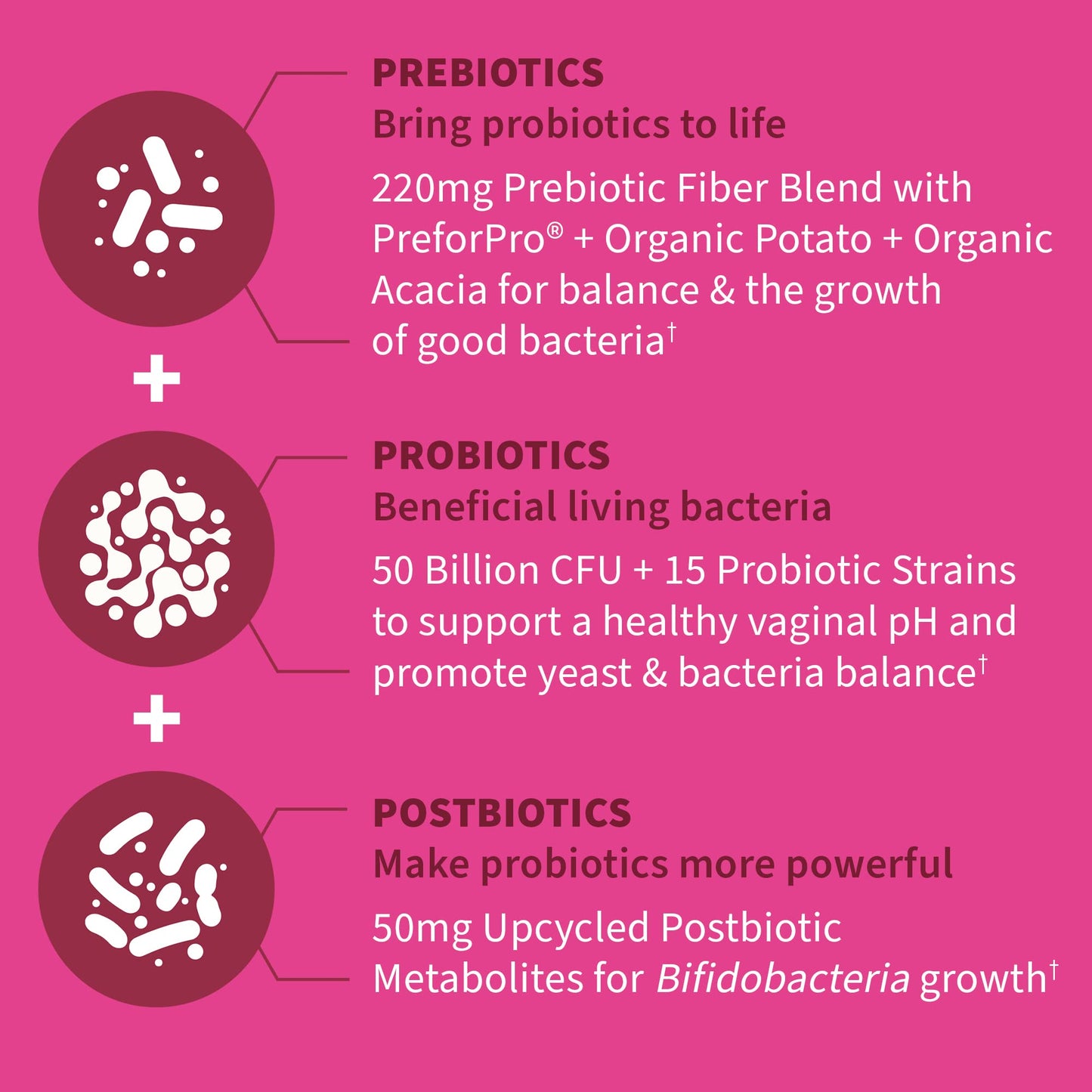 Garden of Life 3-in-1 Women’s Probiotic – Gut, Immune & Vaginal Health