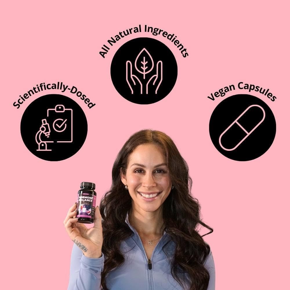 Female Balance Capsules – Hormone & Mood Support (60 Ct)
Vegan formula for hormone balance, energy & emotional wellness.