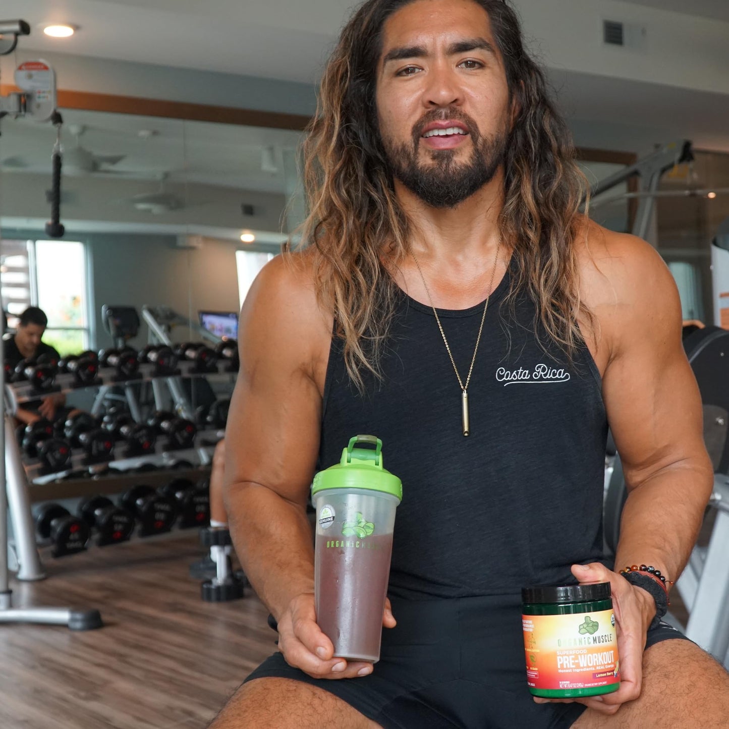 Organic Pre-Workout – Strawberry Mango, Clean Energy, 20 Servings