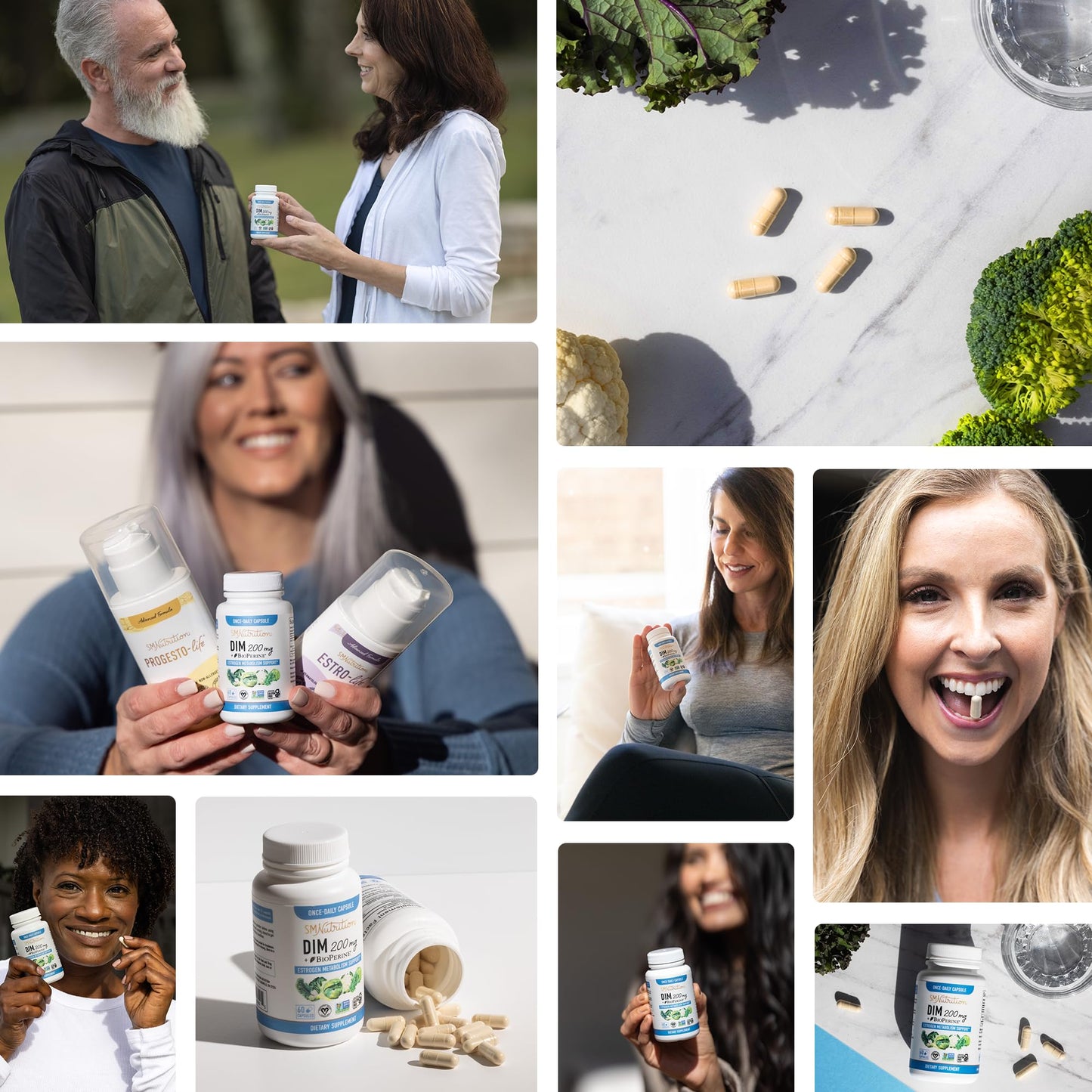 DIM Supplement 200 mg | Estrogen Balance for Women & Men | Hormonal Acne, Hormone Balance, Menopause & Antioxidant Support | Clean Label Project Certified, Vegan & Soy Free Diindolylmethane | 60 Ct.