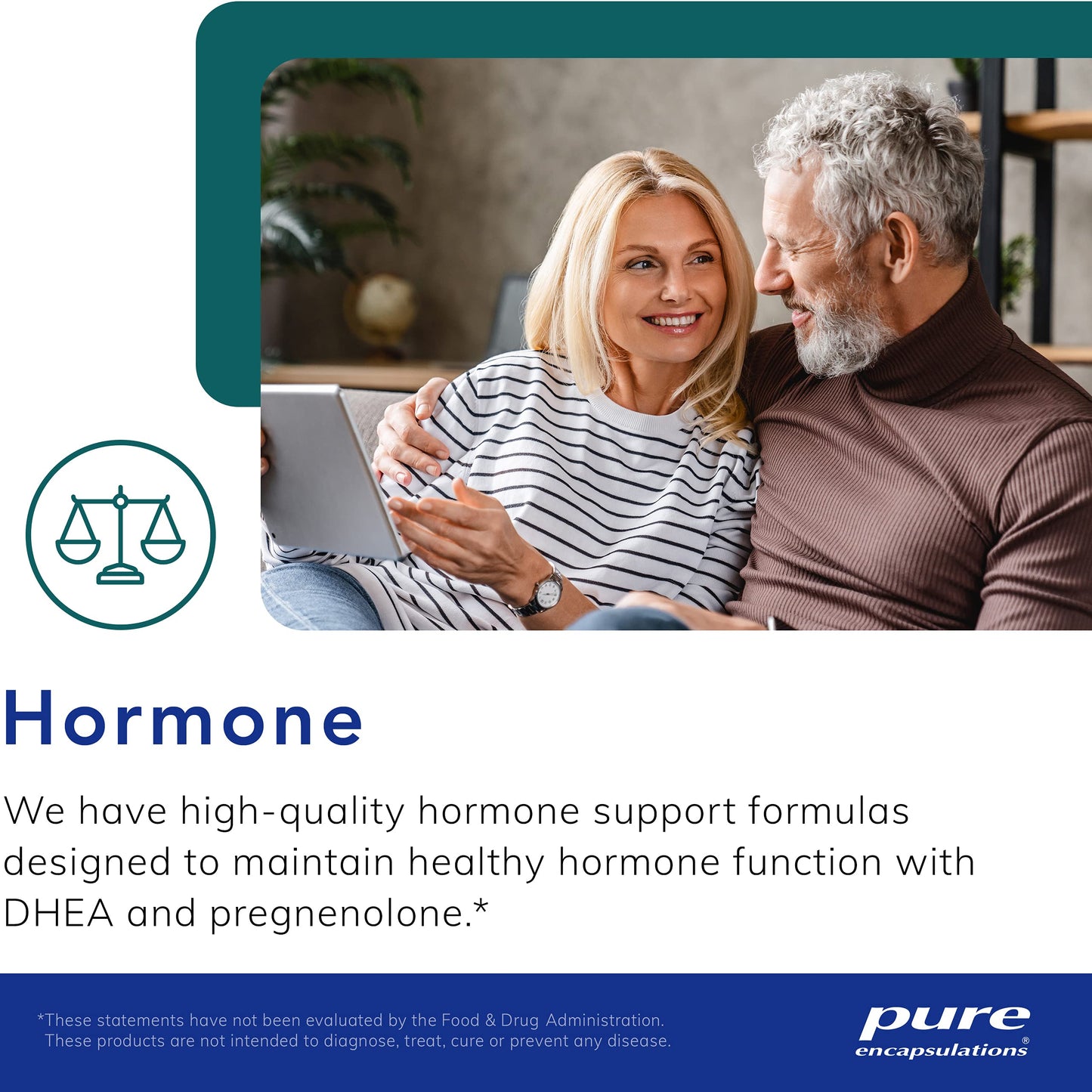 Pure Encapsulations DHEA 25 mg - Supplement for Immune Support, Hormone Balance, Metabolism Support, and Energy Levels* - with Micronized DHEA - 180 Capsules