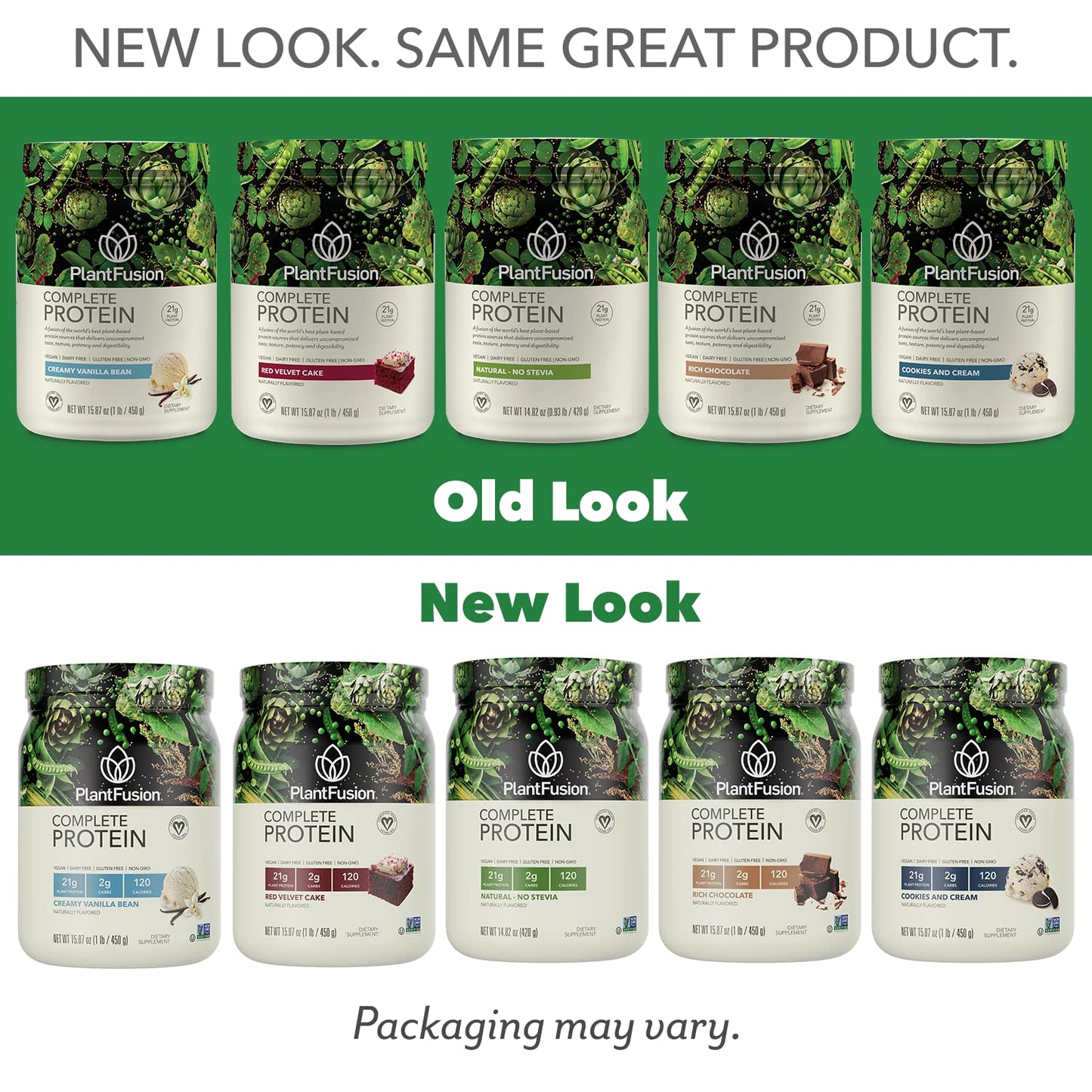 PlantFusion Complete Chocolate Vegan Protein – Keto, Gluten-Free, 1 lb