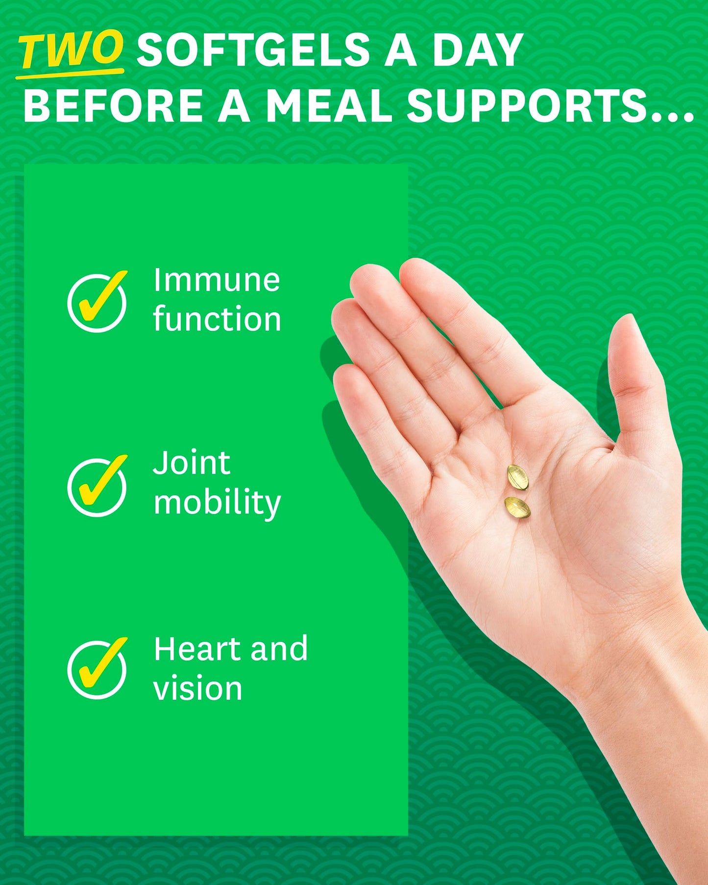 Zenwise Vegan Omega-3 – Algae Oil DHA & EPA, Heart & Joint Support, 120 Ct