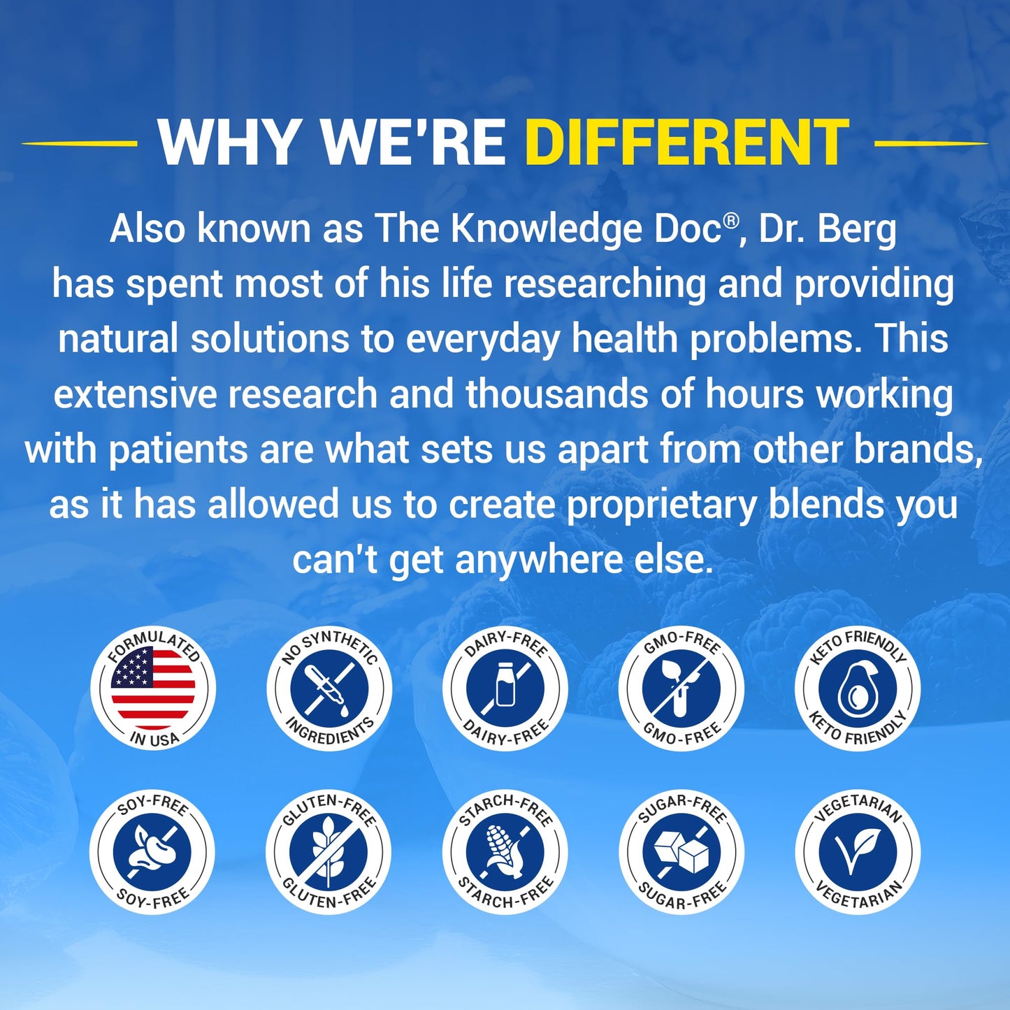 Dr. Berg Magnesium Glycinate Powder – Sleep & Stress Support 50ct
