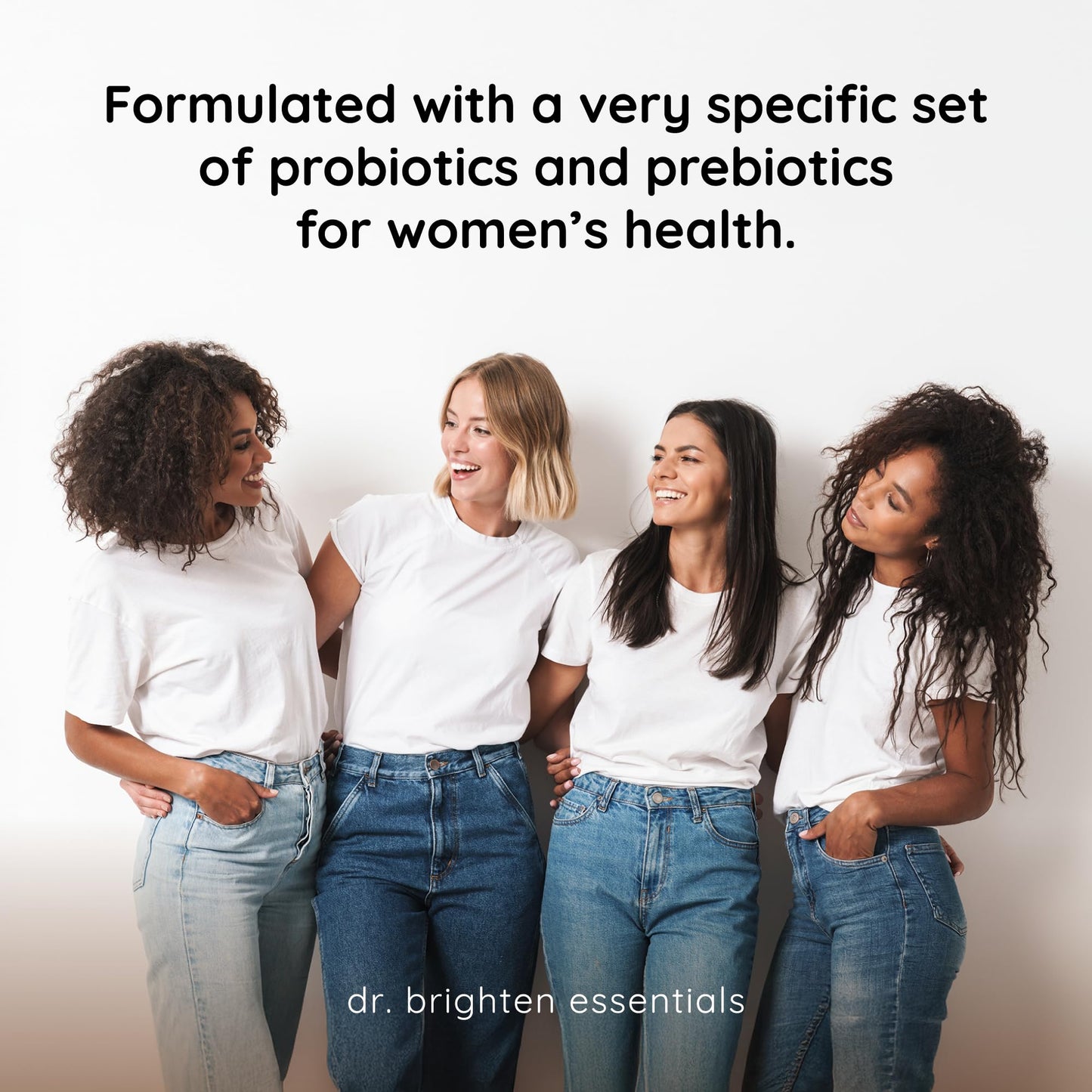 Dr. Brighten Women’s Probiotic - Probiotics, Prebiotics with Antioxidants & Sunfiber for Healthy Hormones, Balanced Female Microbiome, Ovaries and Immune Health - 60 Capsules