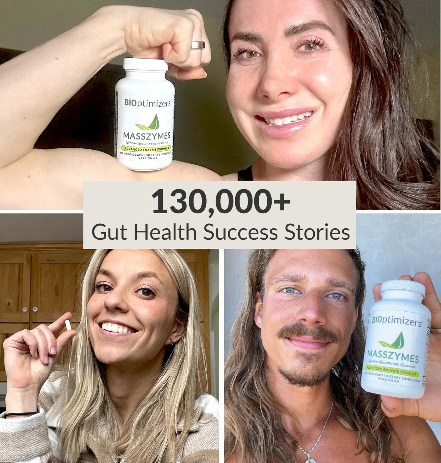 BIOptimizers MassZymes – Digestive Enzymes for Bloating & Gut Support