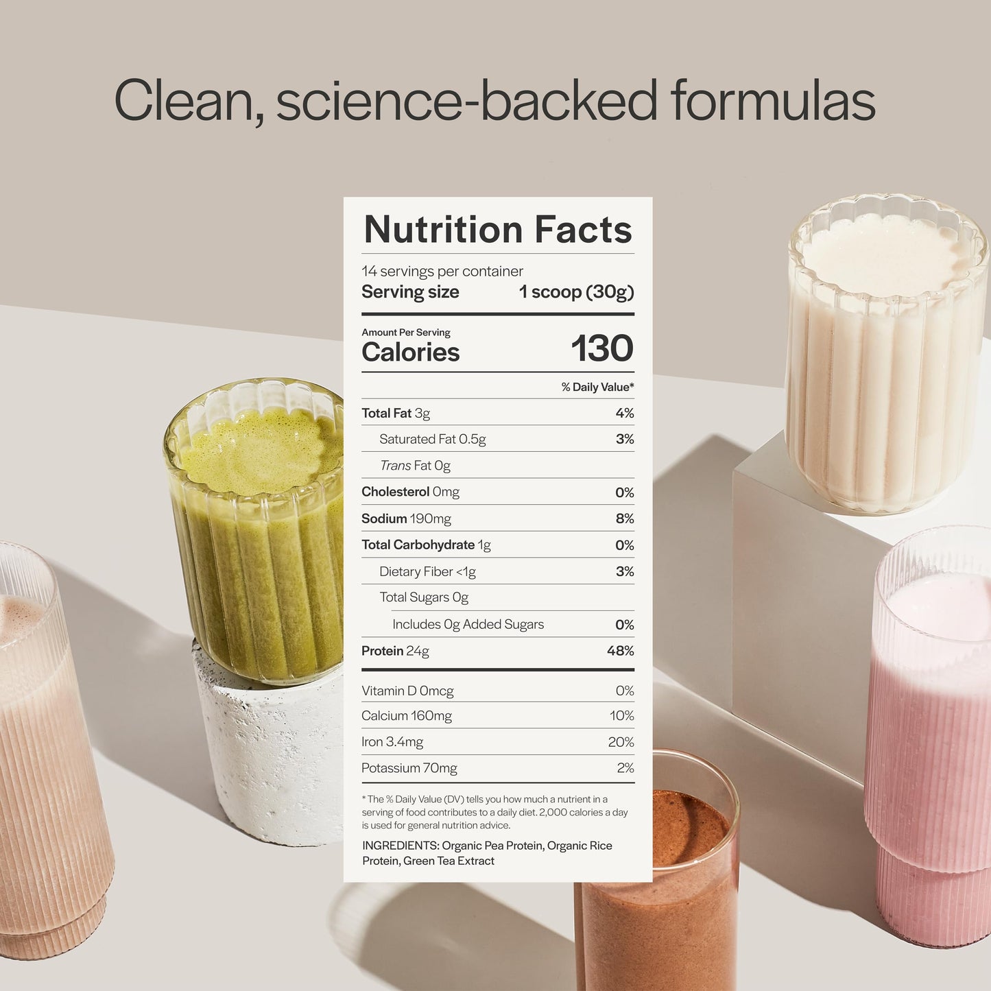 Gainful Vegan Protein Powder Get Lean Bundle, Meal Replacement, Post Workout Support, Organic Rice + Pea Protein, Unflavored w/Chocolate, Vanilla, Strawberry & Variety Pack Flavor Boosts, 28 Servings