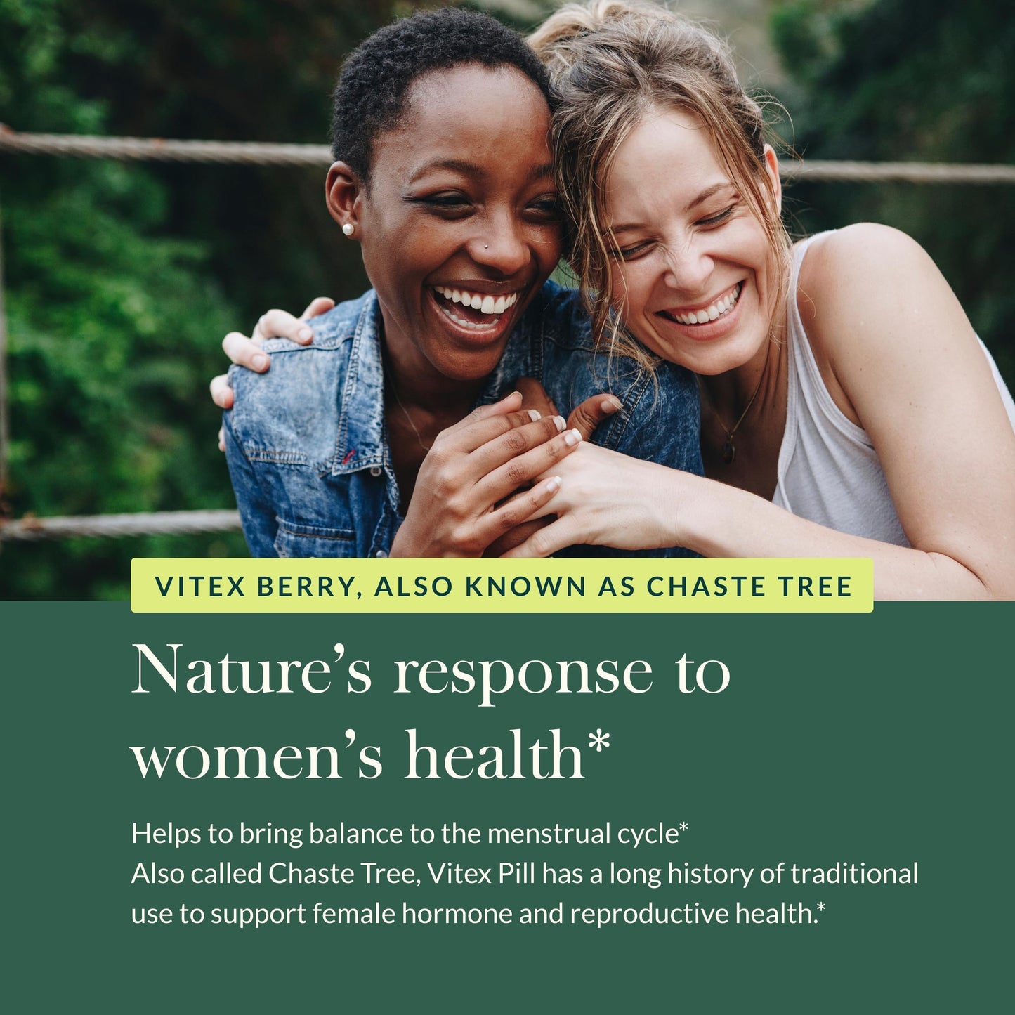 Gaia Herbs Vitex Berry - Supports Hormone Balance & Fertility for Women - Healthy Progesterone for Menstrual Health - 180 Vegan Caps (90-Day Supply)
