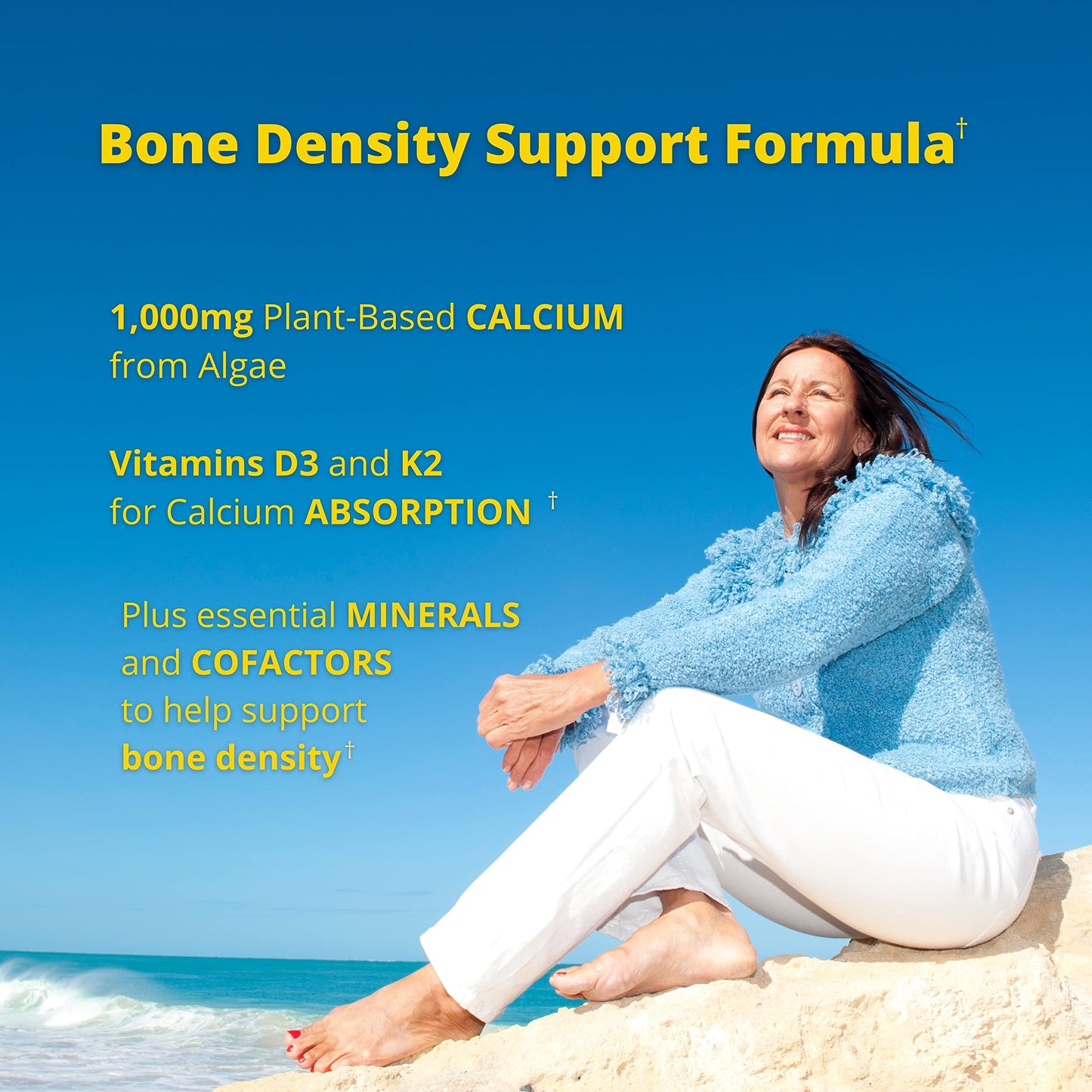 Garden of Life Living Calcium – Advanced D3, K2, Magnesium Support 120 Ct