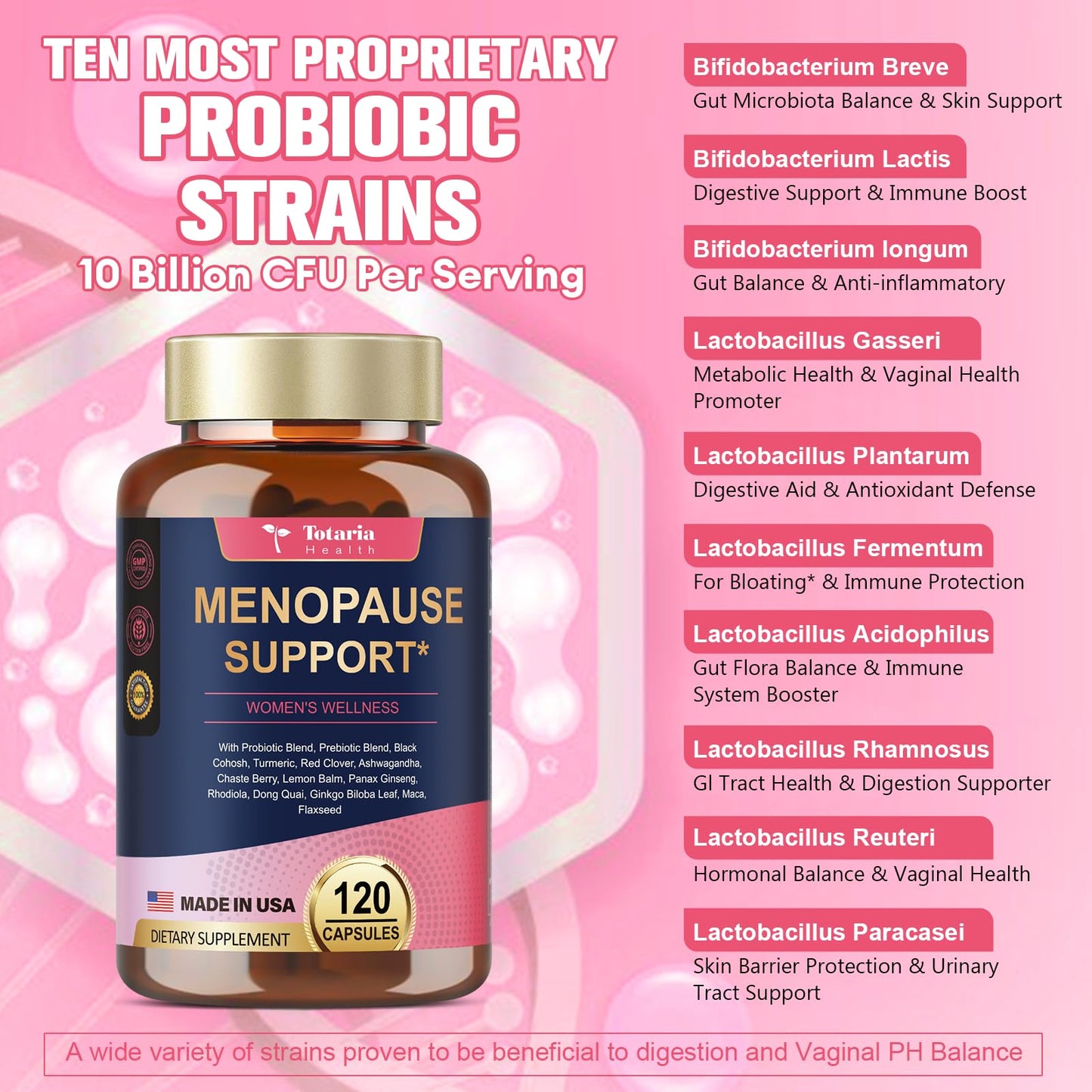Vegan 40-in-1 Menopause Support Capsules for Women – Hot Flash Relief and Hormone Balance