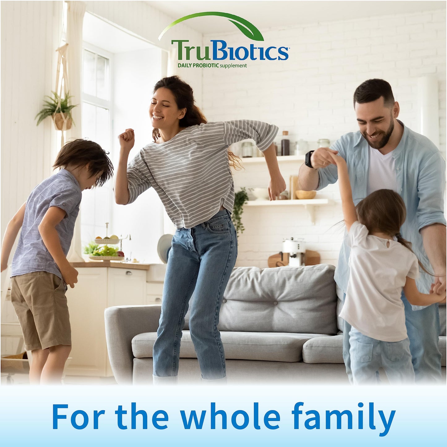 TruBiotics Probiotics – Digestive, Immune, Gas & Bloat Relief Support