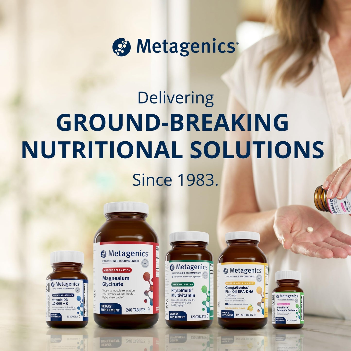 Metagenics PhytoMulti Without Iron – Daily Health & Aging Support 120 Ct