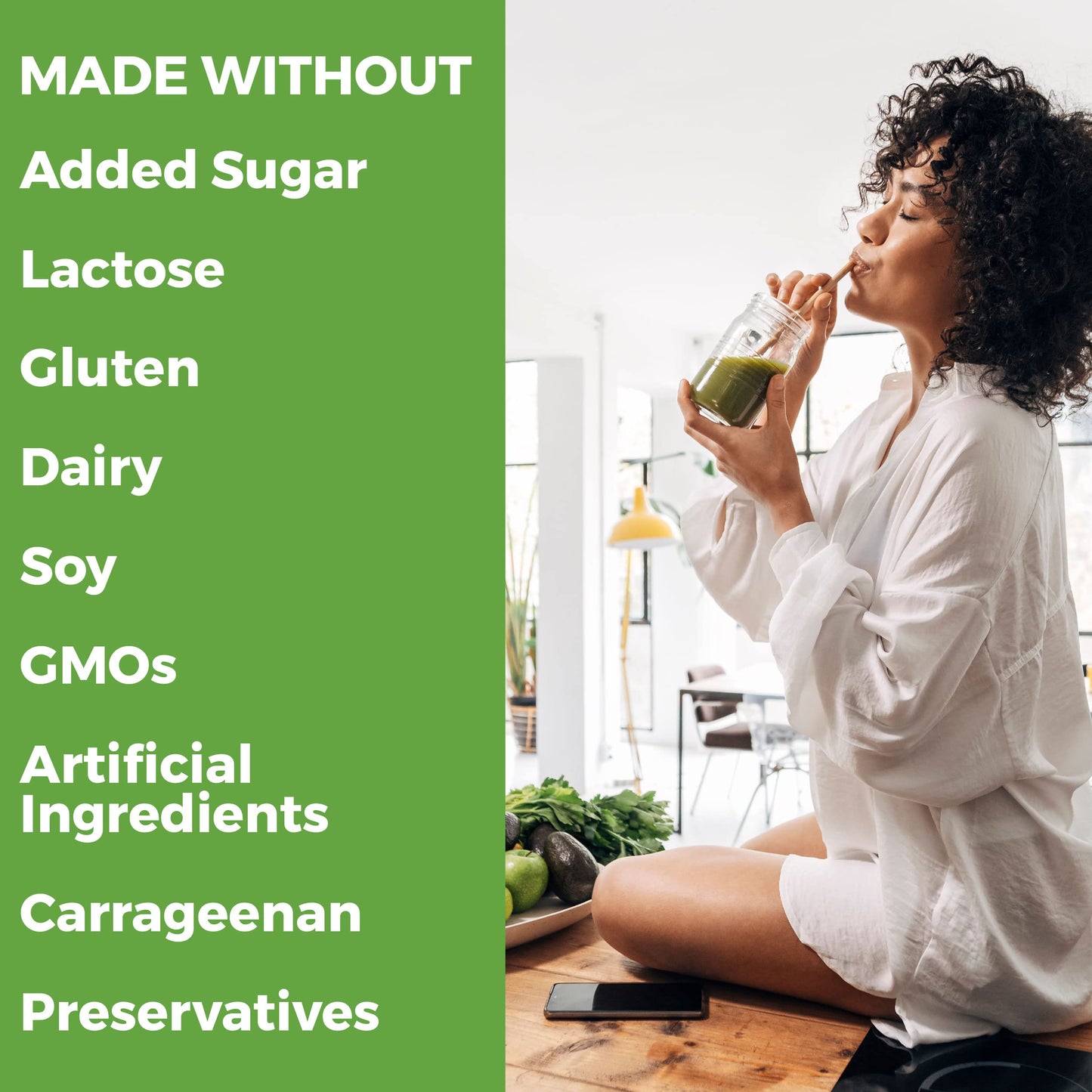 Orgain Vegan Protein + Greens – Vanilla, 21g Protein, Fiber, No Sugar (1.94 lb)