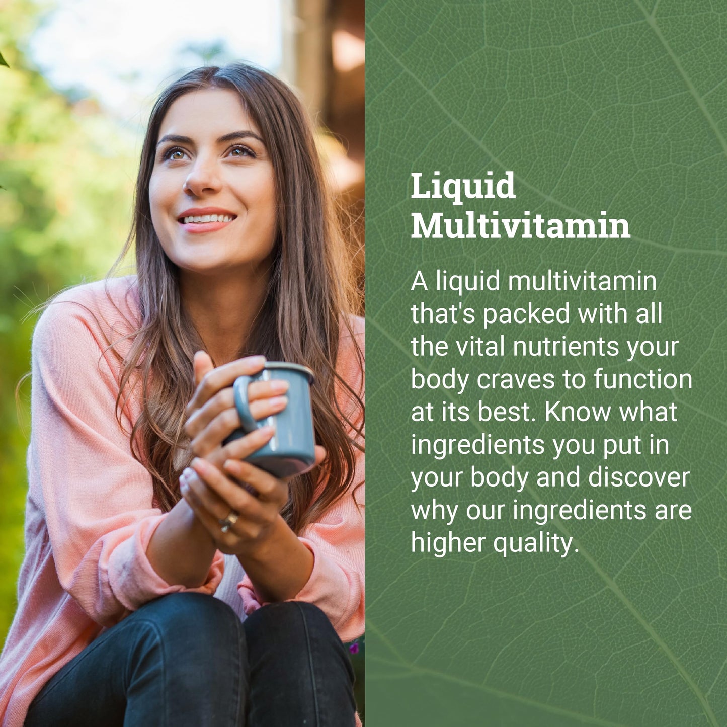 Earth Harmony Liquid Multivitamin – Energy & Immunity, 32 oz