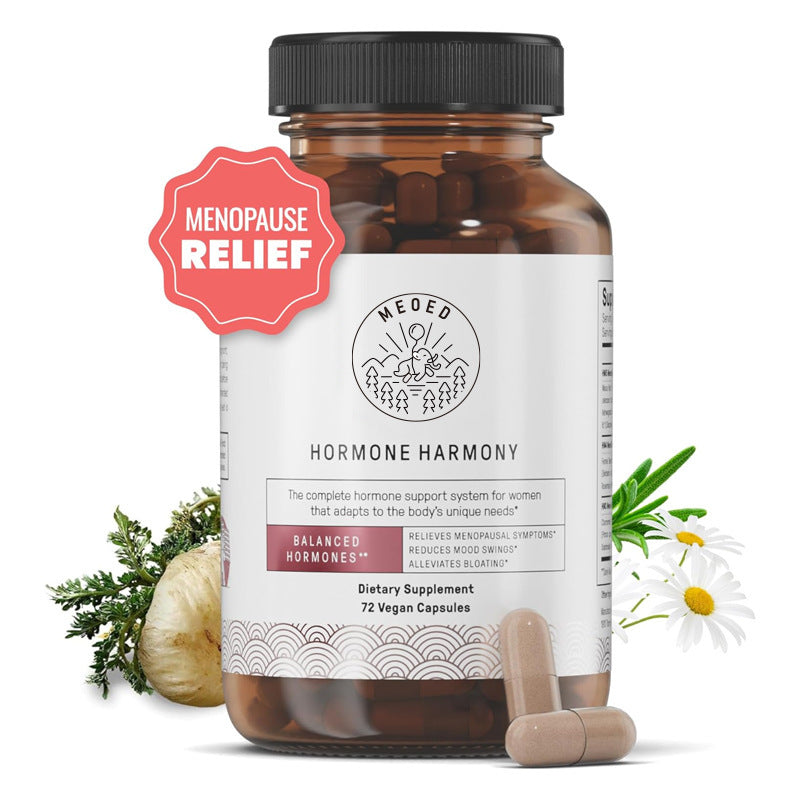 Female Hormone Balance Capsules
Vegan vitamins + herbs for mood, cycle, energy & daily hormonal wellness.