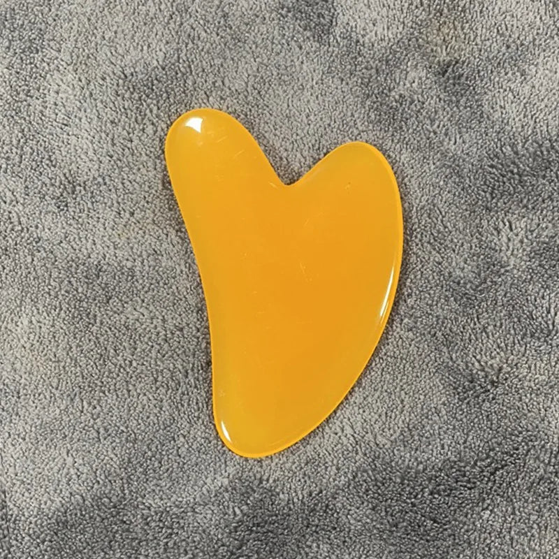 Rose Gua Sha Massage Tool – Sculpting Facial & Neck Scraper for Glowing Skin | Naturally You Balance