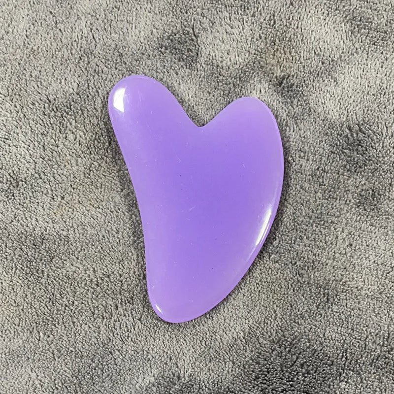 Rose Gua Sha Massage Tool – Sculpting Facial & Neck Scraper for Glowing Skin | Naturally You Balance