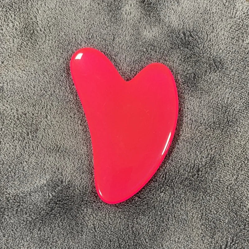 Rose Gua Sha Massage Tool – Sculpting Facial & Neck Scraper for Glowing Skin | Naturally You Balance