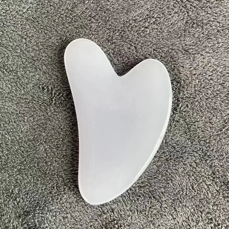 Rose Gua Sha Massage Tool – Sculpting Facial & Neck Scraper for Glowing Skin | Naturally You Balance
