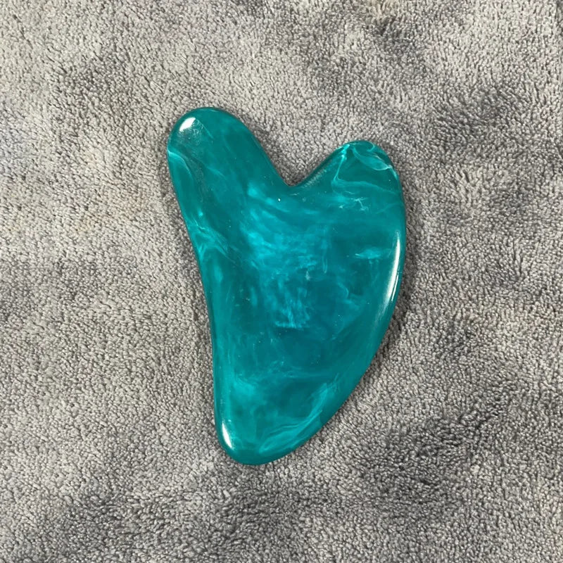 Rose Gua Sha Massage Tool – Sculpting Facial & Neck Scraper for Glowing Skin | Naturally You Balance