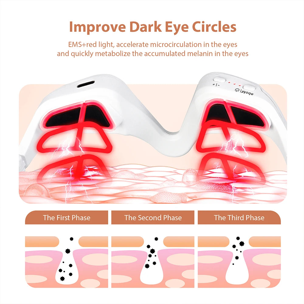 Eye Massager – Puffiness & Dark Circle Reduction Tool for Under-Eye Care | Naturally You Balance