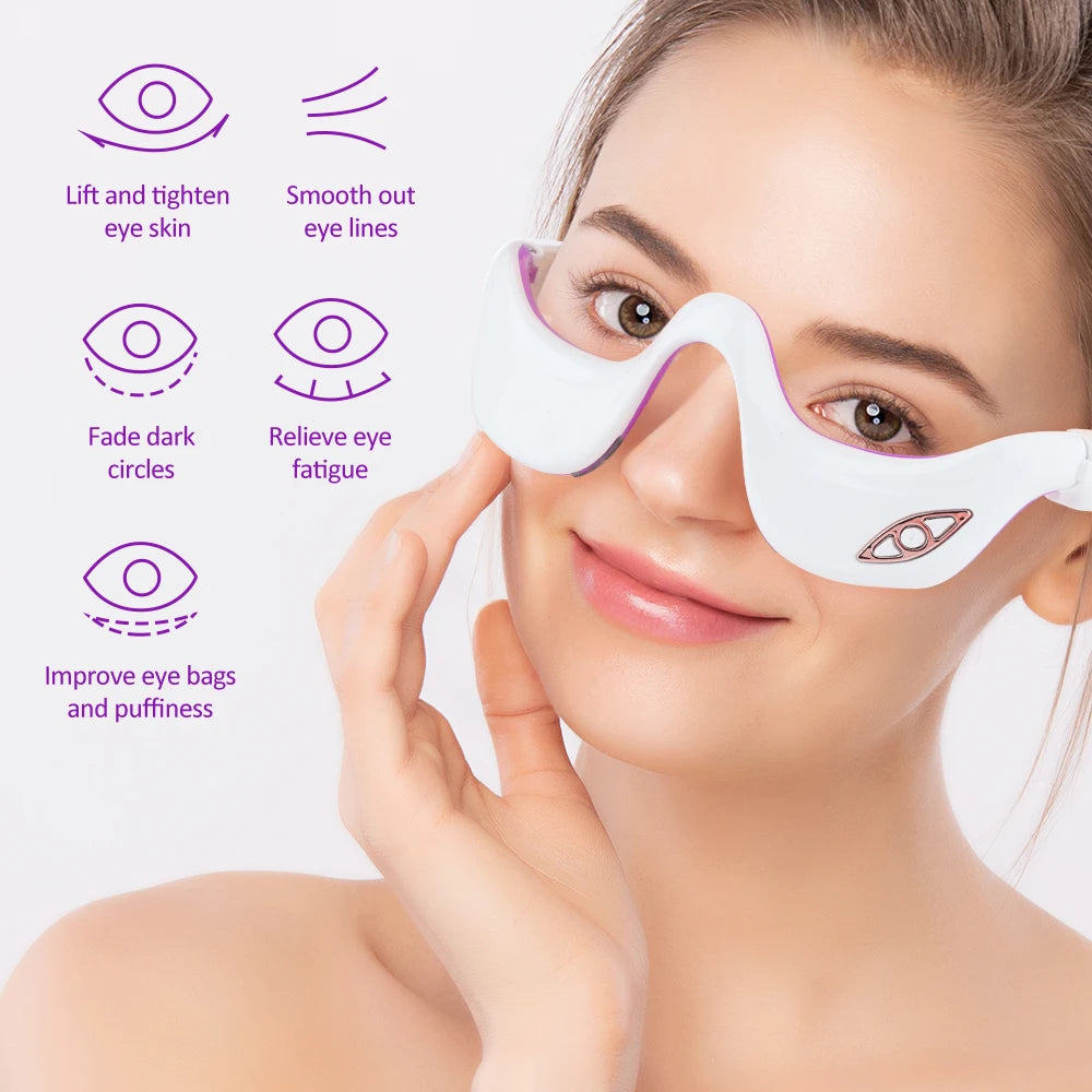 Infrared Heat Eye Massager for Reducing Eye Bags, Dark Circles & Skin Tightening