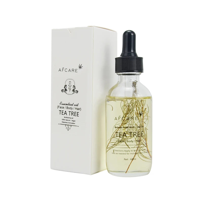 AFCARE Essential Oil – 60ml Lavender, Tea Tree & Rosemary Blend for Massage, Diffuser & Skincare