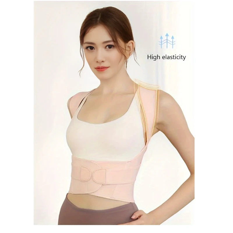 Posture Corrector – Adjustable Shoulder & Back Brace for Middle and Upper Spine Alignment | Naturally You Balance