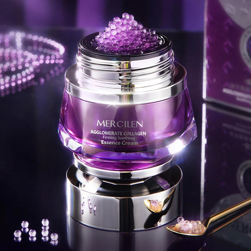 Gentian Root Collagen Essence Cream – Firming & Soothing Face Moisturizer