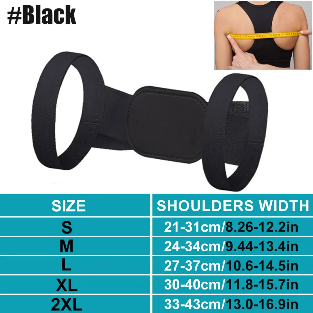 Adjustable Back Posture Corrector – Spine, Neck & Shoulder Alignment Belt for Men & Women | Naturally You Balance