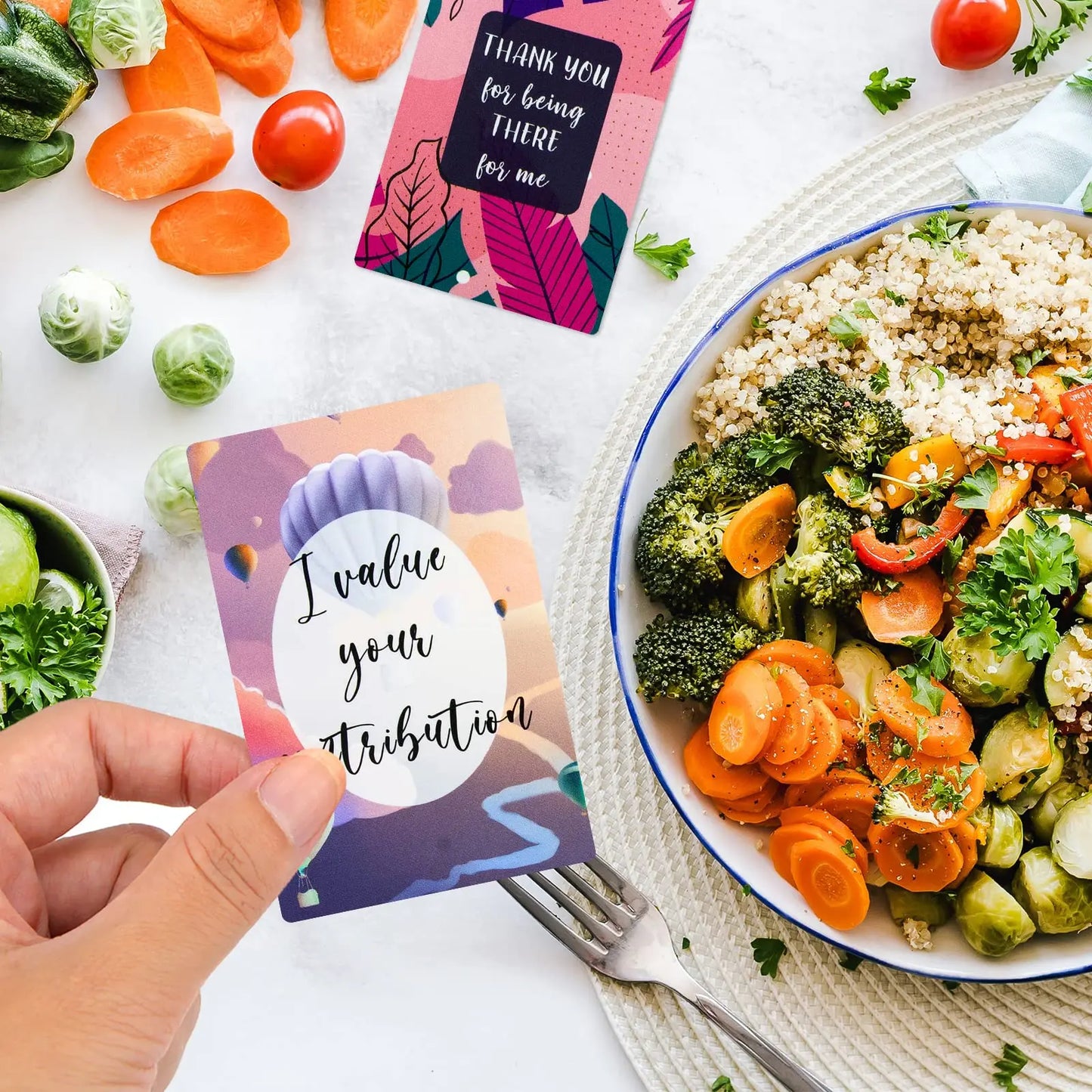 72 Affirmation Cards – Inspirational Daily Notes for Women, Men & Kids, Ideal for Lunchboxes, Journals & Gifts | Naturally You Balance