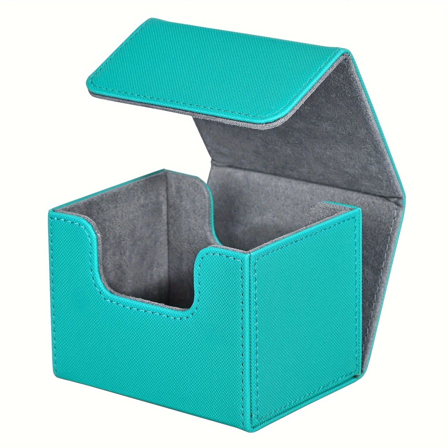 PU Leather Card Deck Box – Magnetic Storage Case for 100 Sleeved Trading Cards (TCG/CCG) | Naturally You Balance