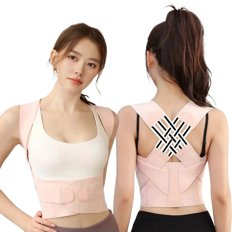 Posture Corrector – Adjustable Shoulder & Back Brace for Middle and Upper Spine Alignment | Naturally You Balance