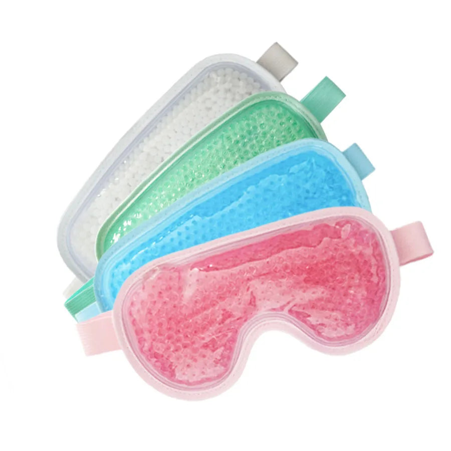 Reusable Cooling Eye Mask – Cold Gel Therapy for Puffy Eyes, Migraines & Eye Strain Relief | Naturally You Balance