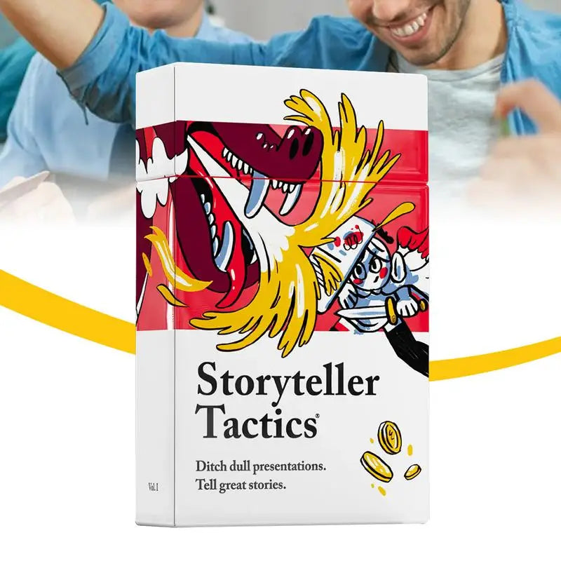 Storyteller Tactics Card Deck – 54 Influence & Persuasion Strategy Cards in Carrying Case | Naturally You Balance