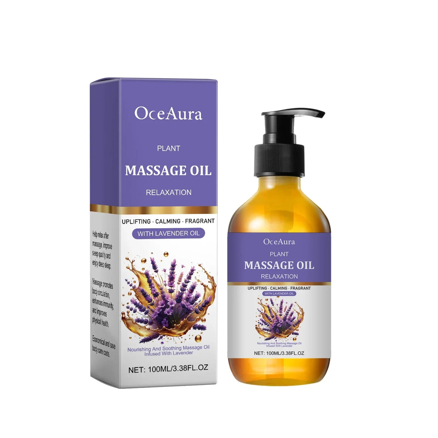 Lavender Essential Oil – Calming 60ml Massage & Sleep Essence | Naturally You Balance