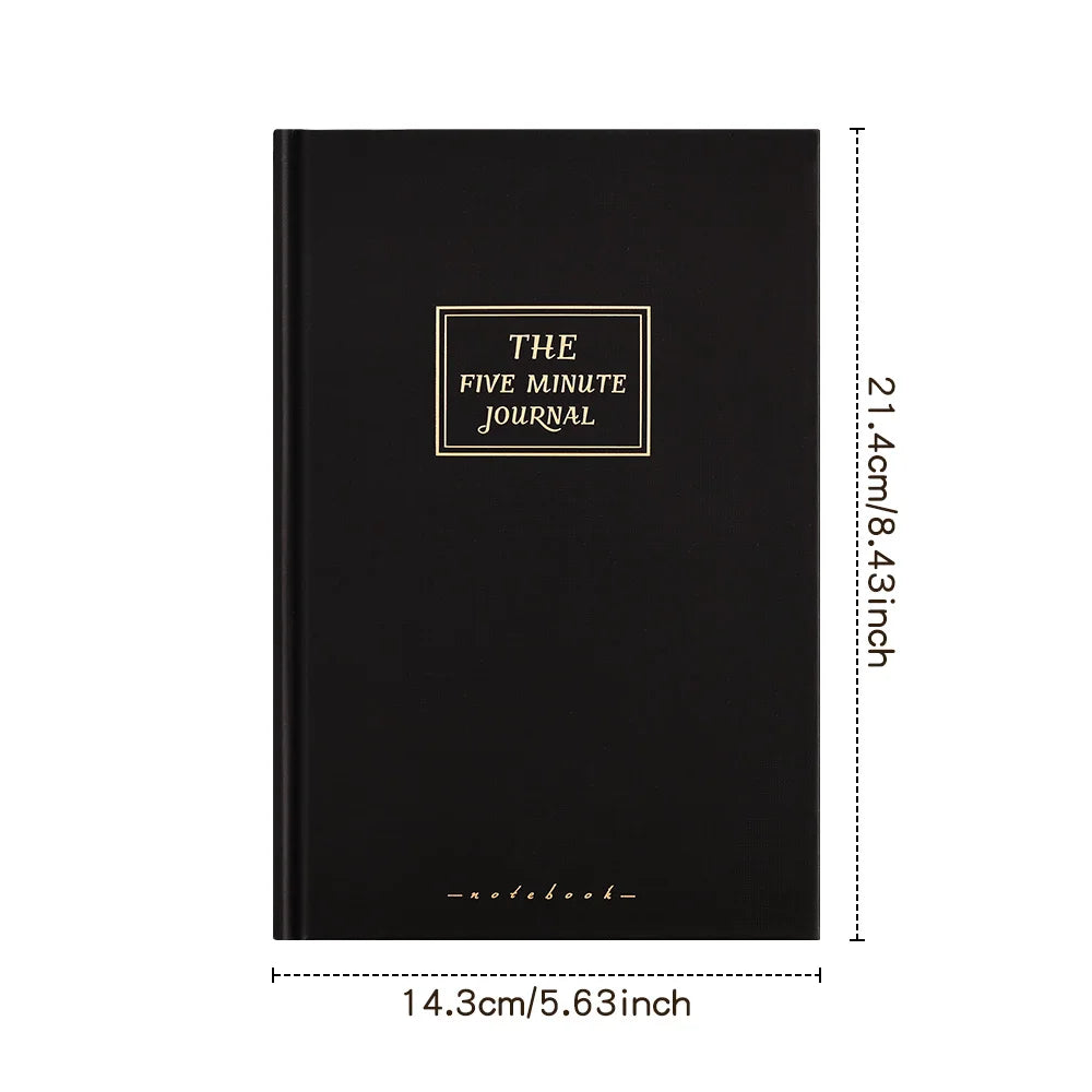 Daily Gratitude Journal – Undated 5-Minute Reflection & Empowerment Planner with Affirmations | Naturally You Balance
