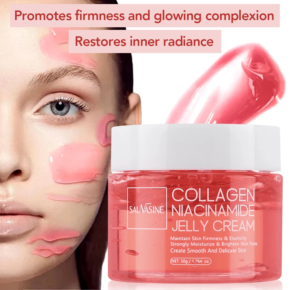 Collagen Jelly Cream with Niacinamide – 24h Glow & Skin Barrier Repair