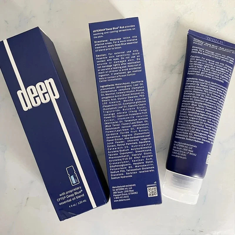 120ml Soothing Balm with Essential Oils for Moisture and Fatigue Relief
