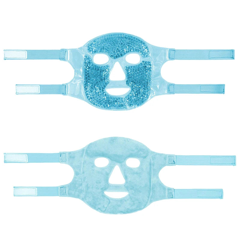 Reusable Hot & Cold Gel Face Mask – Puffiness, Eye Bags & Facial Swelling Relief | Naturally You Balance