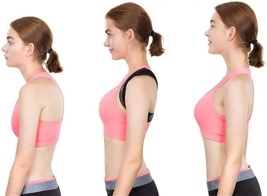 Adjustable Posture Corrector Belt – Upper Back, Spine & Neck Support for Home, Work & Sport | Naturally You Balance