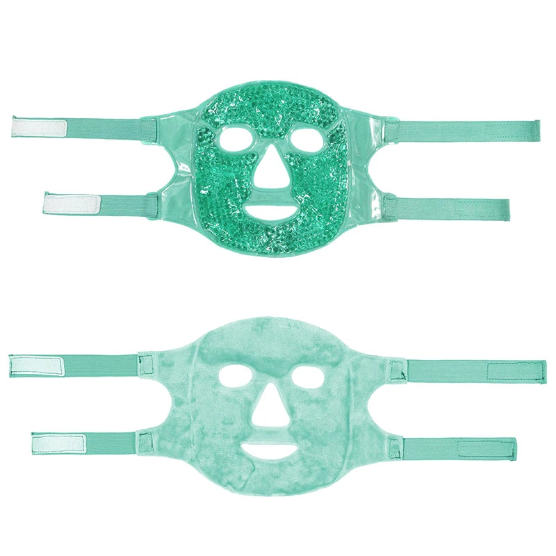 Reusable Hot & Cold Gel Face Mask – Puffiness, Eye Bags & Facial Swelling Relief | Naturally You Balance