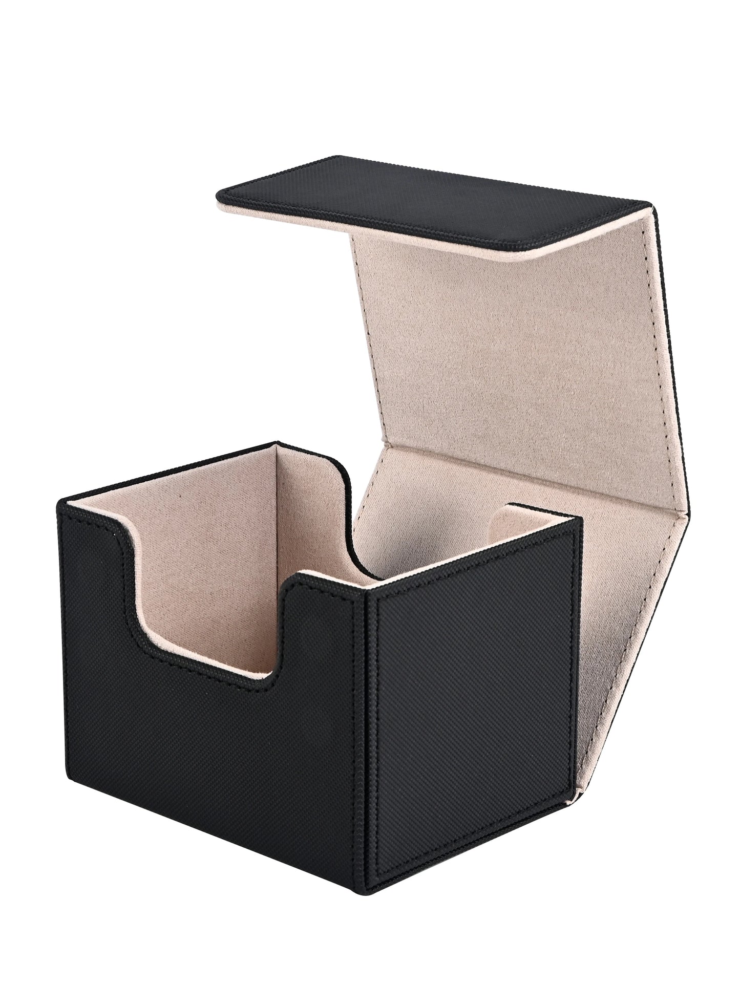 PU Leather Card Deck Box – Magnetic Storage Case for 100 Sleeved Trading Cards (TCG/CCG) | Naturally You Balance