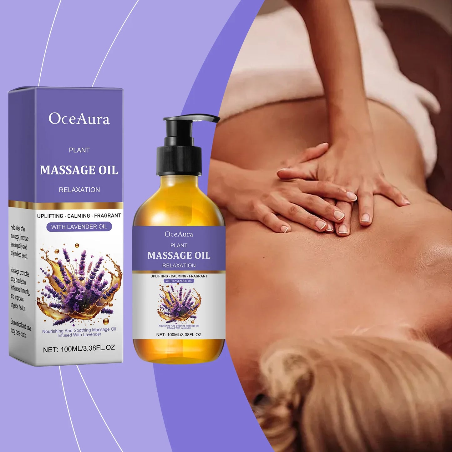 Lavender Essential Oil – Calming 60ml Massage & Sleep Essence | Naturally You Balance
