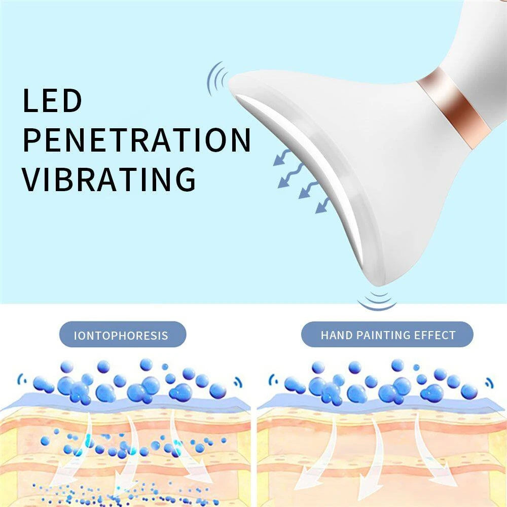 3-in-1 Face Massager – Microcurrent Anti-Aging Tool for Facial, Neck & Eye Rejuvenation | Naturally You Balance