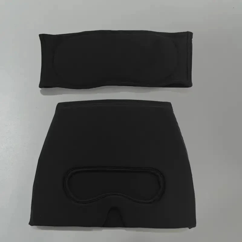 2PCS Gel Ice Cap and Eye Mask Set for Migraine, Puffy Eyes, and Cold Therapy