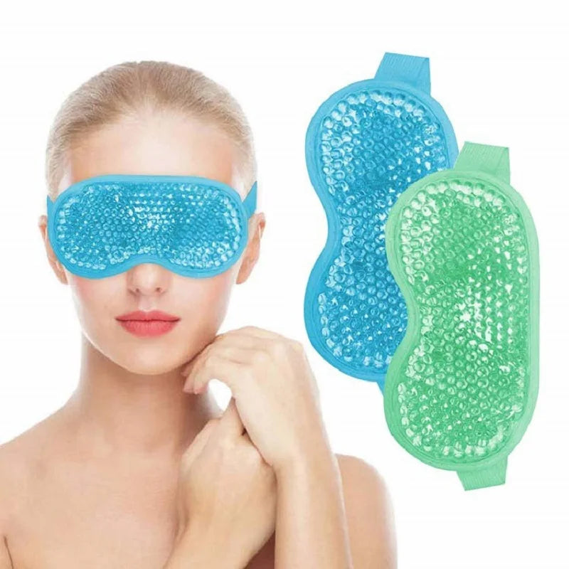 Reusable Cooling Eye Mask – Cold Gel Therapy for Puffy Eyes, Migraines & Eye Strain Relief | Naturally You Balance
