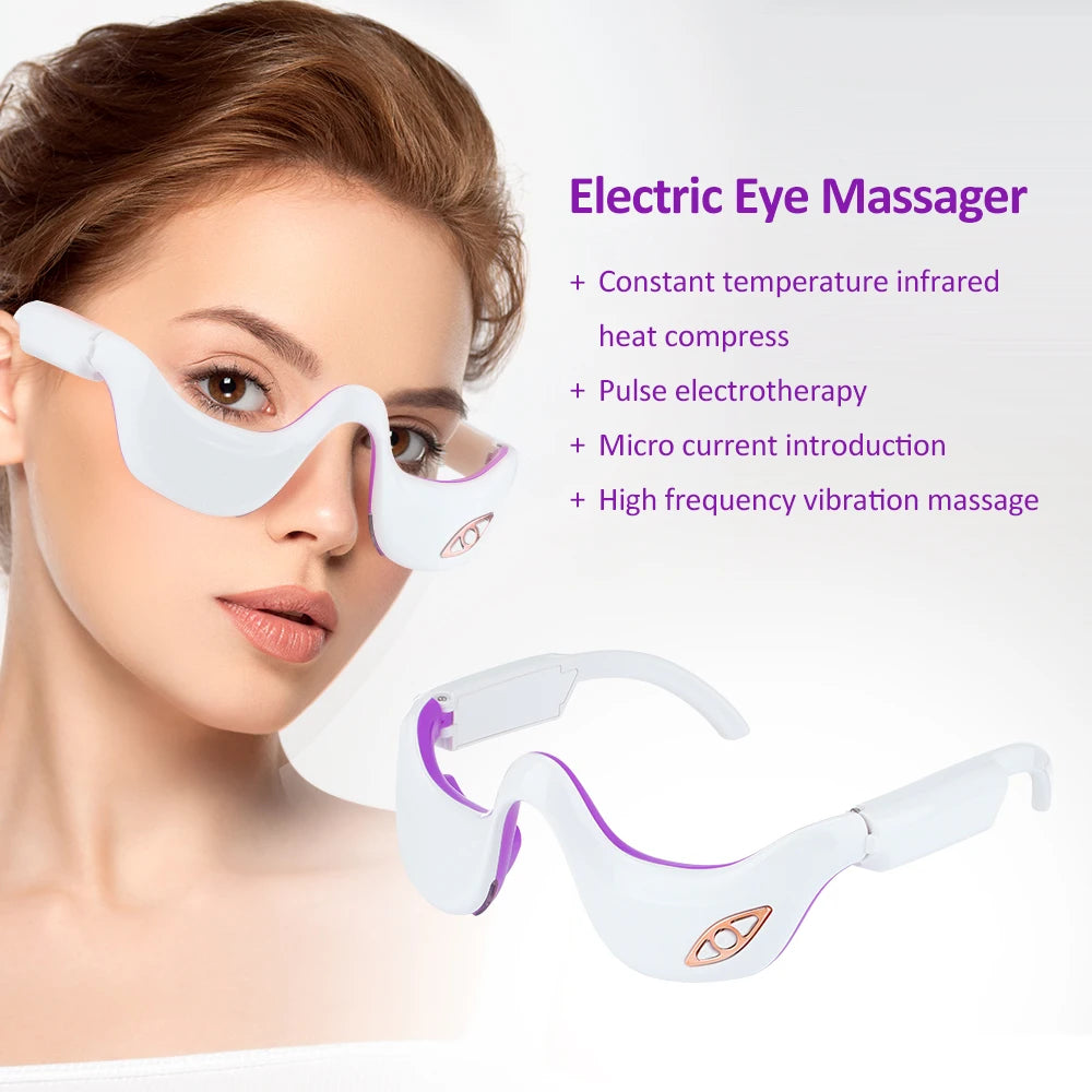 Infrared Heat Eye Massager for Reducing Eye Bags, Dark Circles & Skin Tightening